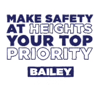 Safety Ladder Sticker by Bailey Ladders