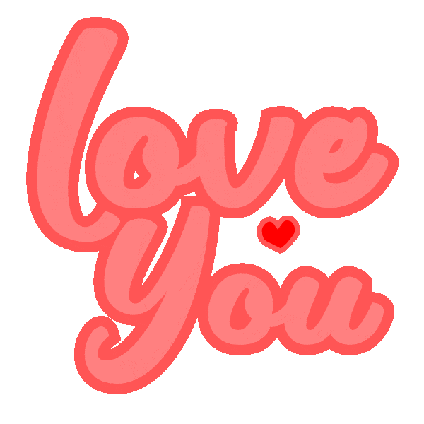 Love You Hearts Sticker by Foster Bubbies