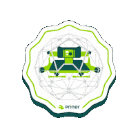 Drone Sticker by Priner