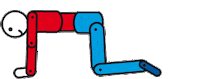 people out of breath STICKER