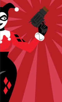 harley quinn batman GIF by aaron frey 