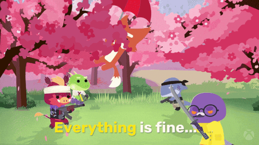 Scared Everything Is Fine GIF by Xbox