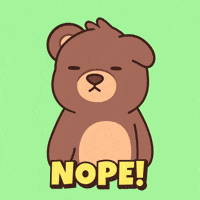 Disappointed No Way GIF by BEARISH