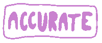 Purple Sticker by White Deer