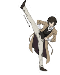 Bungo Stray Dogs Dance Sticker
