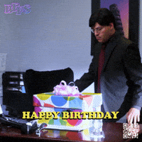 Celebrate Happy Birthday GIF by Marcel Katz / The Art Plug
