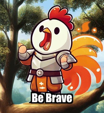 Wisdom Be Brave GIF by Zorooster