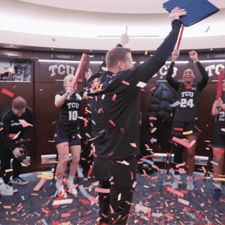 Horned Frogs Celebration GIF by TCU Athletics