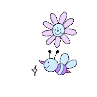 hellcat happy smile stars flowers Sticker