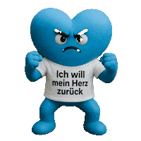 Herz Sticker by level up your social media / Manja Elsässer