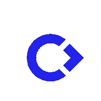 sscomverta logo design blue business Sticker