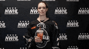NWHL coffee hockey chill sip GIF