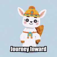 Self-Discovery Wisdom GIF by Llamaozi