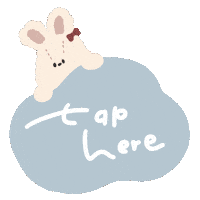 Rabbit Tap Sticker