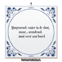 Water Humor Sticker by Tegelspreuken.nl