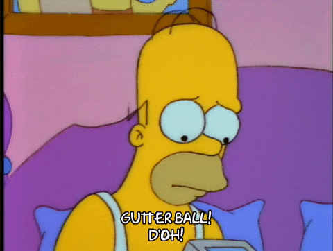 sad homer simpson GIF