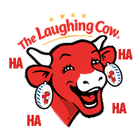 TheLaughingCowKorea laughing cheese 치즈 laughingcow Sticker