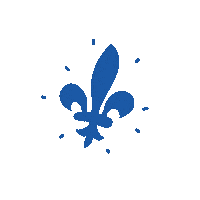 Fleur-De-Lis Quebec Sticker by TimHortons