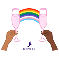 Pride Sticker by Barefoot Wine
