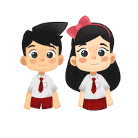 dafalulu hi friend student halo Sticker