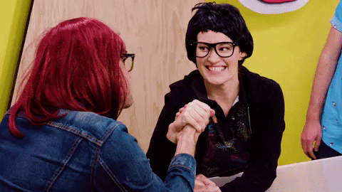 grace helbig wrestling GIF by This Might Get