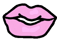 lips lipgloss Sticker by 1900BADDEST