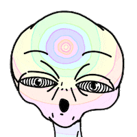 Tripping Acid Trip Sticker by PHAZED