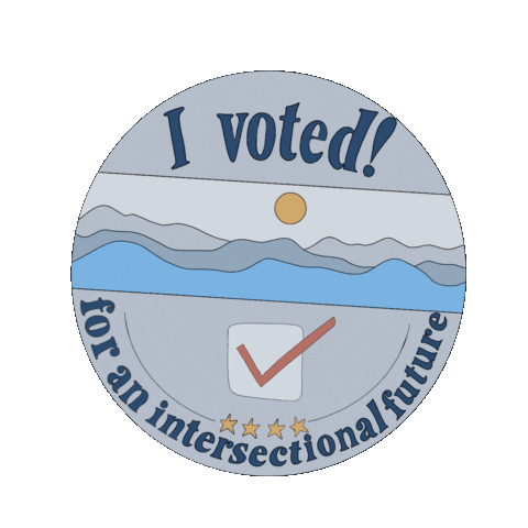 intersectionalenvironmentalist environment eco ecofriendly environmental Sticker