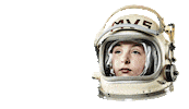 Space Explorer Sticker by multiversestudio