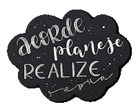 Planos Realize Sticker by TK Lettering