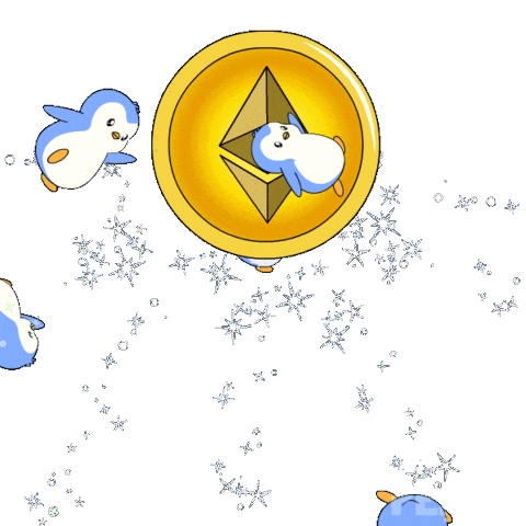 Crypto Penguin Sticker by Pudgy Penguins