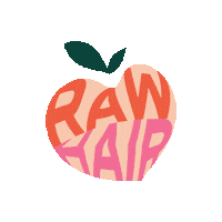Raw_Hair  Sticker