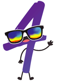 art waving Sticker