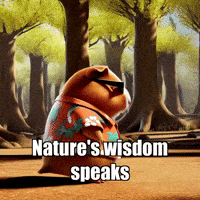 Forest Love GIF by Guinea Gambino
