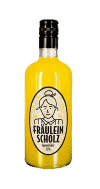 Drinks Bottle Sticker by Fraeulein Scholz Likör