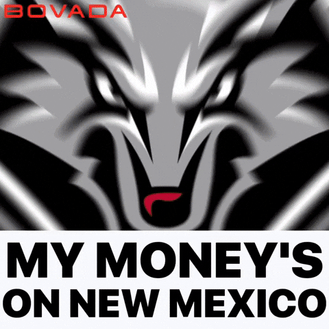 New Mexico Lobos GIF by Bovada