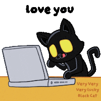 Typing Fast I Love You Sticker by VeeFriends