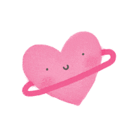 Corazon Rosa Sticker