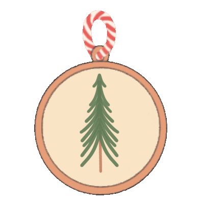 Christmas Tree Sticker