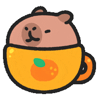 Coffee Rotate Sticker
