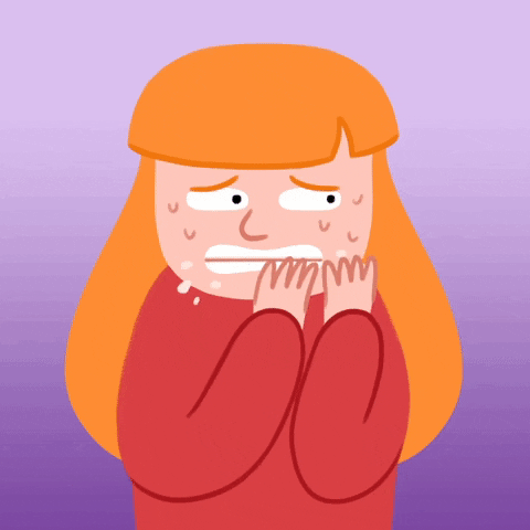 Nervous Animation GIF by Holler Studios