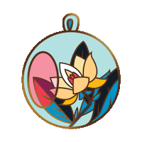 flowers magnolia Sticker