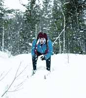 imariajohnsen snow skiing skier maria johnsen GIF