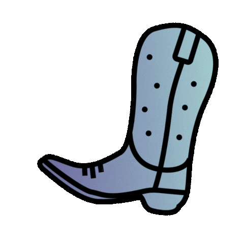 Cowboy Boot Sticker by YoCo Nashville