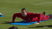 tired fun GIF by FC Bayern Munich