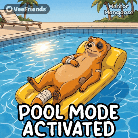 Summer Swimming GIF by VeeFriends