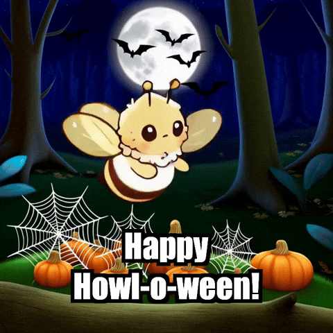 Halloween Autumn GIF by Beelightened