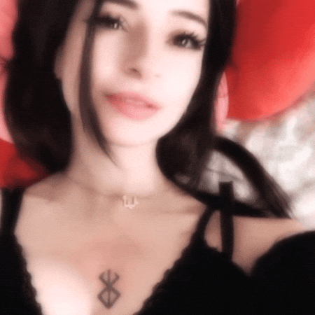 Staring Cute Girl GIF