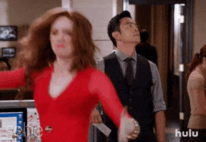 karen gillan dancing GIF by HULU