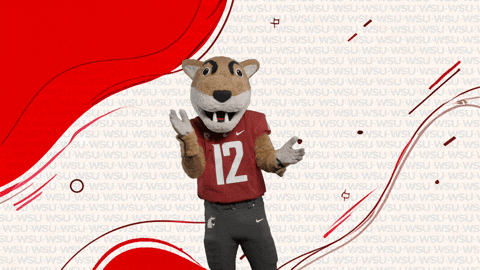 Washington State Go Cougs GIF by WSU Pullman